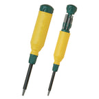 MegaPro Hex Multi-Bit Screwdriver, 15 Bits - Yellow - Blank