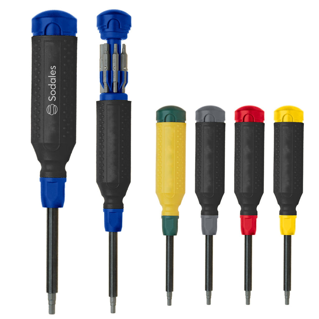 MegaPro Hex Multi-Bit Screwdriver, 15 Bits