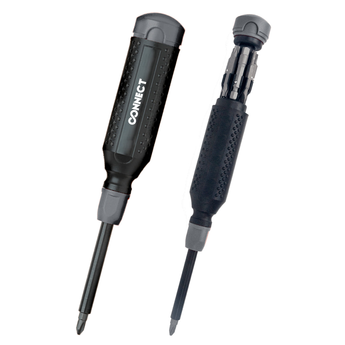 MegaPro Multi-Bit Screwdriver, 14 Bits - Gray - Pad Print