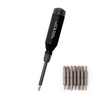 MegaPro Multi-Bit Screwdriver, 15 Bits - Gray - Pad Print