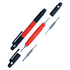 MegaPro Pocket Driver, Four-Way - Red with Black - Blank