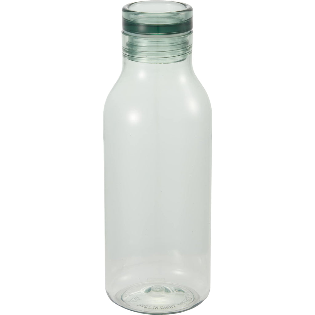 Meka Sports Bottle in Recycled PET, 18 oz Full Color - Green - Back