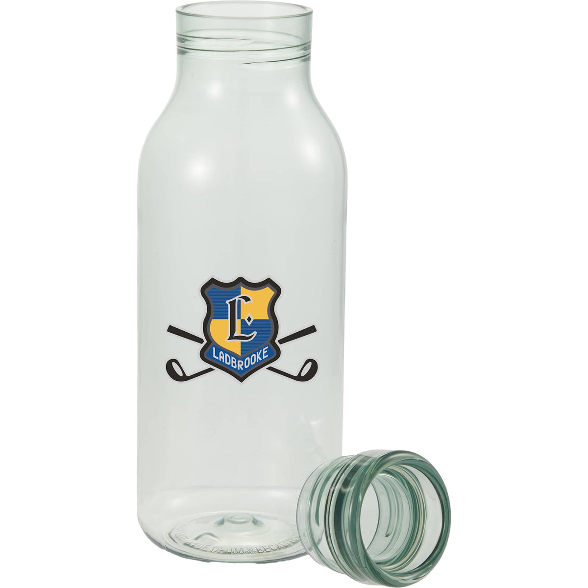 Meka Sports Bottle in Recycled PET, 18 oz Full Color - Green - Detail