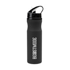 Memphis Recycled Aluminum Bike Bottle, 22 oz - Black - Silk Screen
