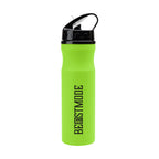 Memphis Recycled Aluminum Bike Bottle, 22 oz - Lime Green - Silk Screen