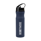 Memphis Recycled Aluminum Bike Bottle, 22 oz - Navy - Silk Screen