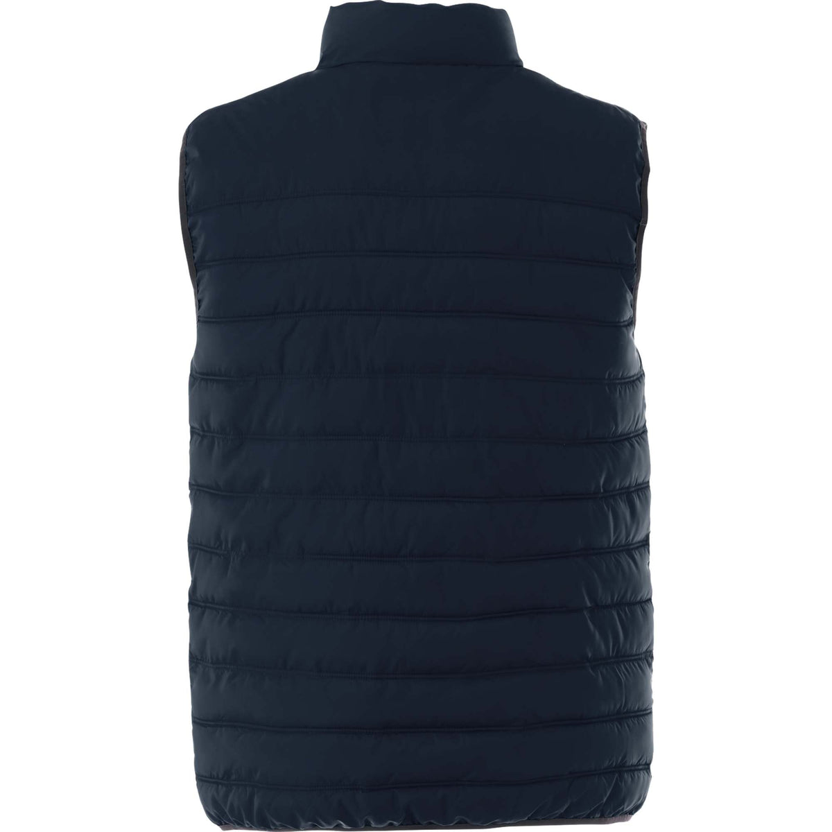 Mercer Insulated Puffer Vest for Men Embroidery - Navy - Back Flat