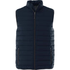 Mercer Insulated Puffer Vest for Men Embroidery - Navy - Front Flat