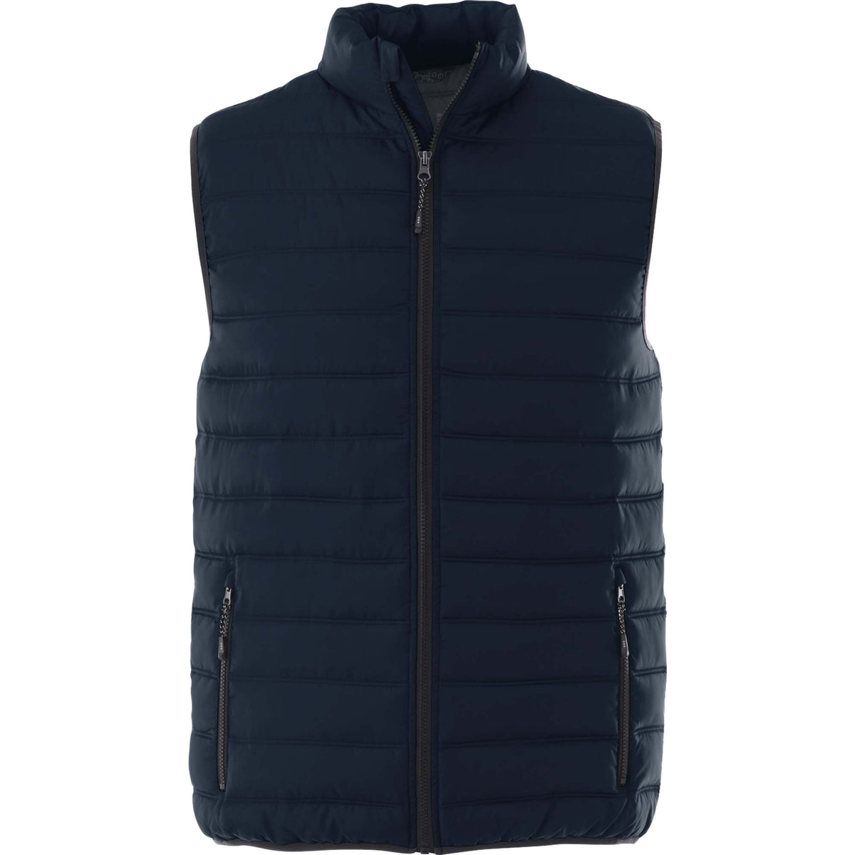 Mercer Insulated Puffer Vest for Men Embroidery - Navy - Front Flat