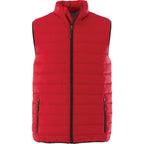 Mercer Insulated Puffer Vest for Men Embroidery - Team Red - Front Flat