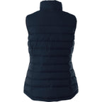 Mercer Insulated Puffer Vest for Women Embroidery - Navy - Back Flat