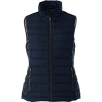 Mercer Insulated Puffer Vest for Women Embroidery - Navy - Front Flat
