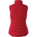 Mercer Insulated Puffer Vest for Women Embroidery - Team Red - Back Flat
