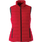 Mercer Insulated Puffer Vest for Women Embroidery - Team Red - Front Flat