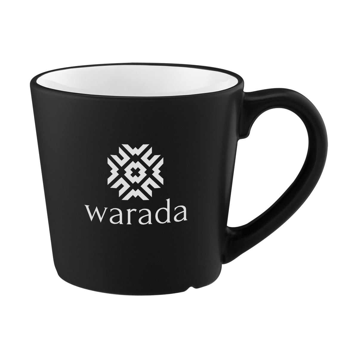 Mercer Matte Ceramic Mug, 12 oz - Black - Ceramic