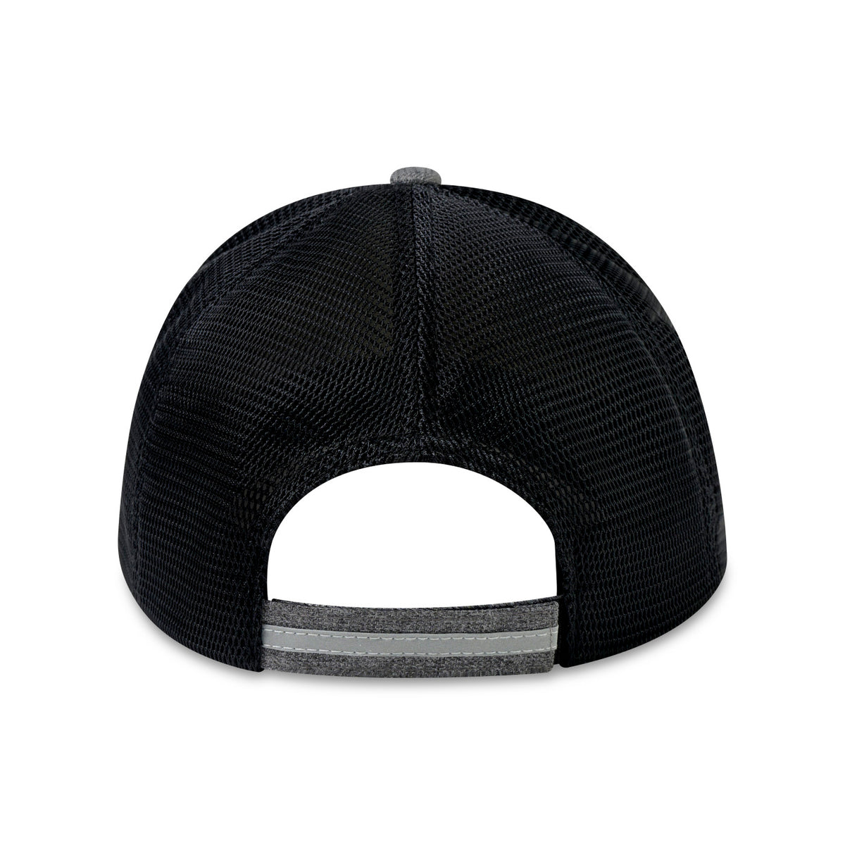Merrimack Hat Co. Active Reflective Performance Cap, 5 Panel Embroidery - Heather Grey - View 3