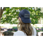 Merrimack Hat Co. Alden Cotton Twill Cap Transfer - Dark Grey - View 4