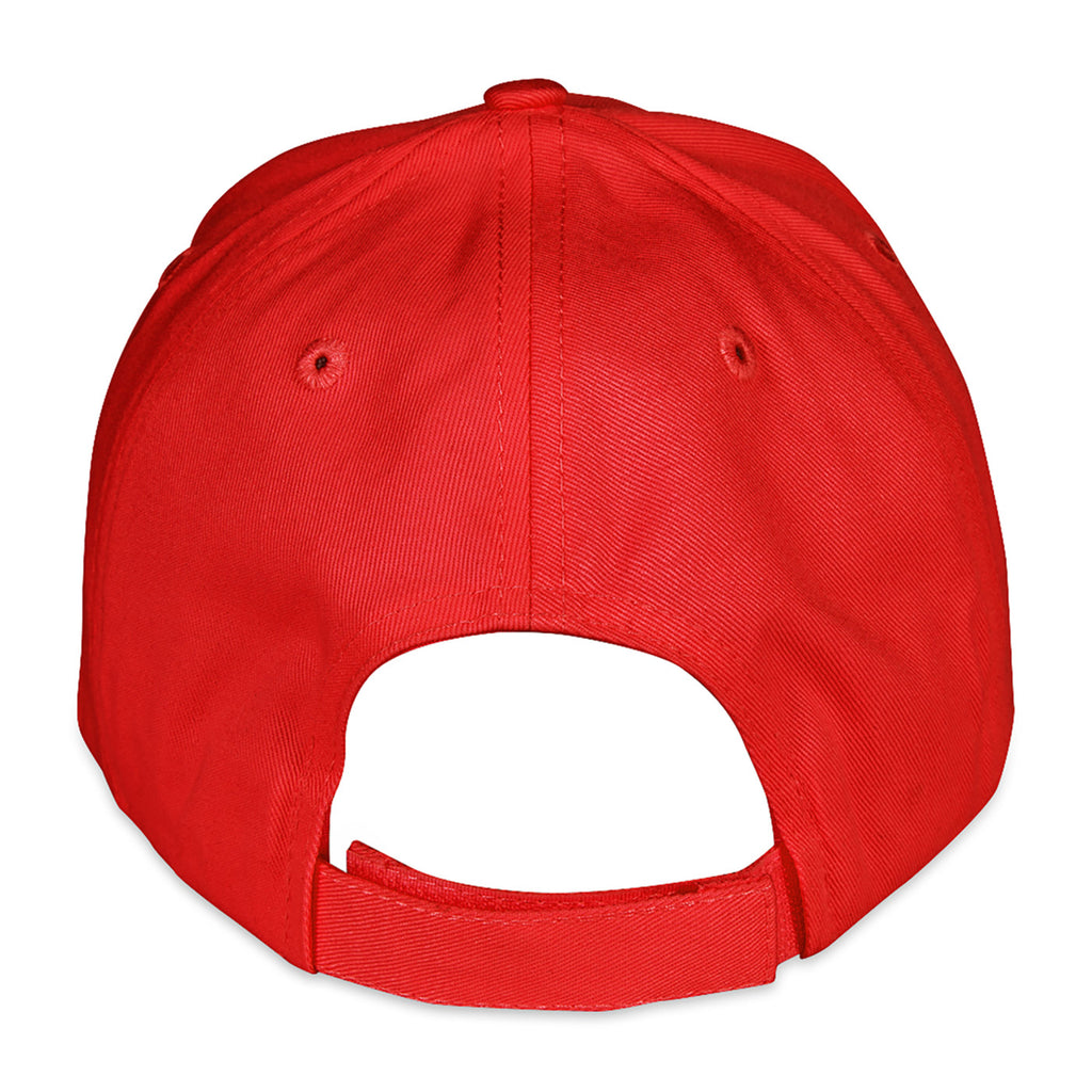 Merrimack Hat Co. Alden Cotton Twill Cap Transfer - Red - View 2