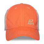 Merrimack Hat Co. Austin Vintage Wash Trucker Cap Transfer - Washed Orange/Tan - View 3