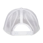 Merrimack Hat Co. Axel Flat Brim Trucker Cap Embroidery - White - View 2