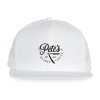 Merrimack Hat Co. Axel Flat Brim Trucker Cap Transfer - White - View 3