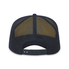 Merrimack Hat Co. Bronx Foam Front Trucker Cap Embroidery - Navy/White - View 3