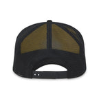 Merrimack Hat Co. Bronx Foam Front Trucker Cap Transfer - Black-White - View 3