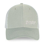 Merrimack Hat Co. Casey Performance Trucker Cap Embroidery - Grey/White - View 2