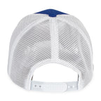 Merrimack Hat Co. Casey Performance Trucker Cap Embroidery - Royal/White - View 3