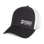 Merrimack Hat Co. Casey Performance Trucker Cap Transfer - Black-White - View 1