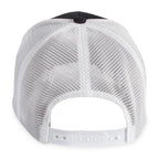 Merrimack Hat Co. Casey Performance Trucker Cap Transfer - Black-White - View 3