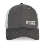 Merrimack Hat Co. Casey Performance Trucker Cap Transfer - Charcoal/White - View 2