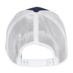 Merrimack Hat Co. Casey Performance Trucker Cap Transfer - Navy/White - View 3