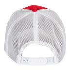 Merrimack Hat Co. Casey Performance Trucker Cap Transfer - Red/White - View 3