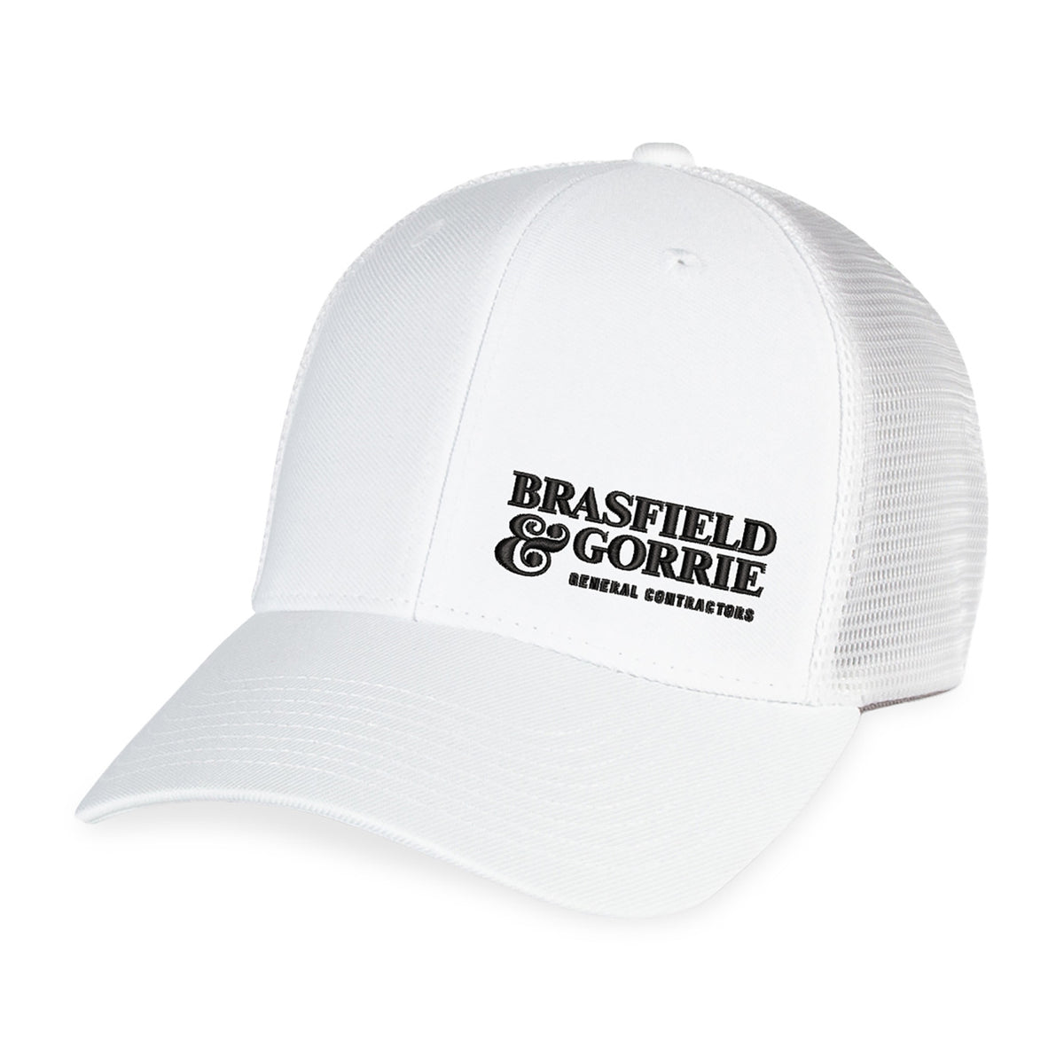 Merrimack Hat Co. Casey Performance Trucker Cap Transfer - White - View 1