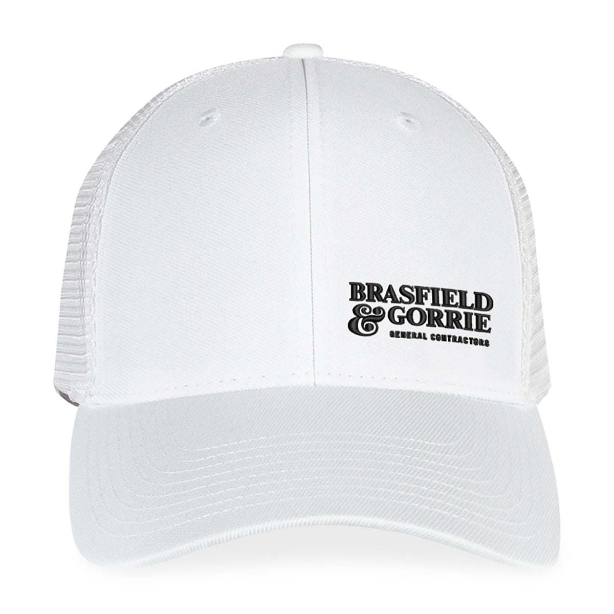 Merrimack Hat Co. Casey Performance Trucker Cap Transfer - White - View 2