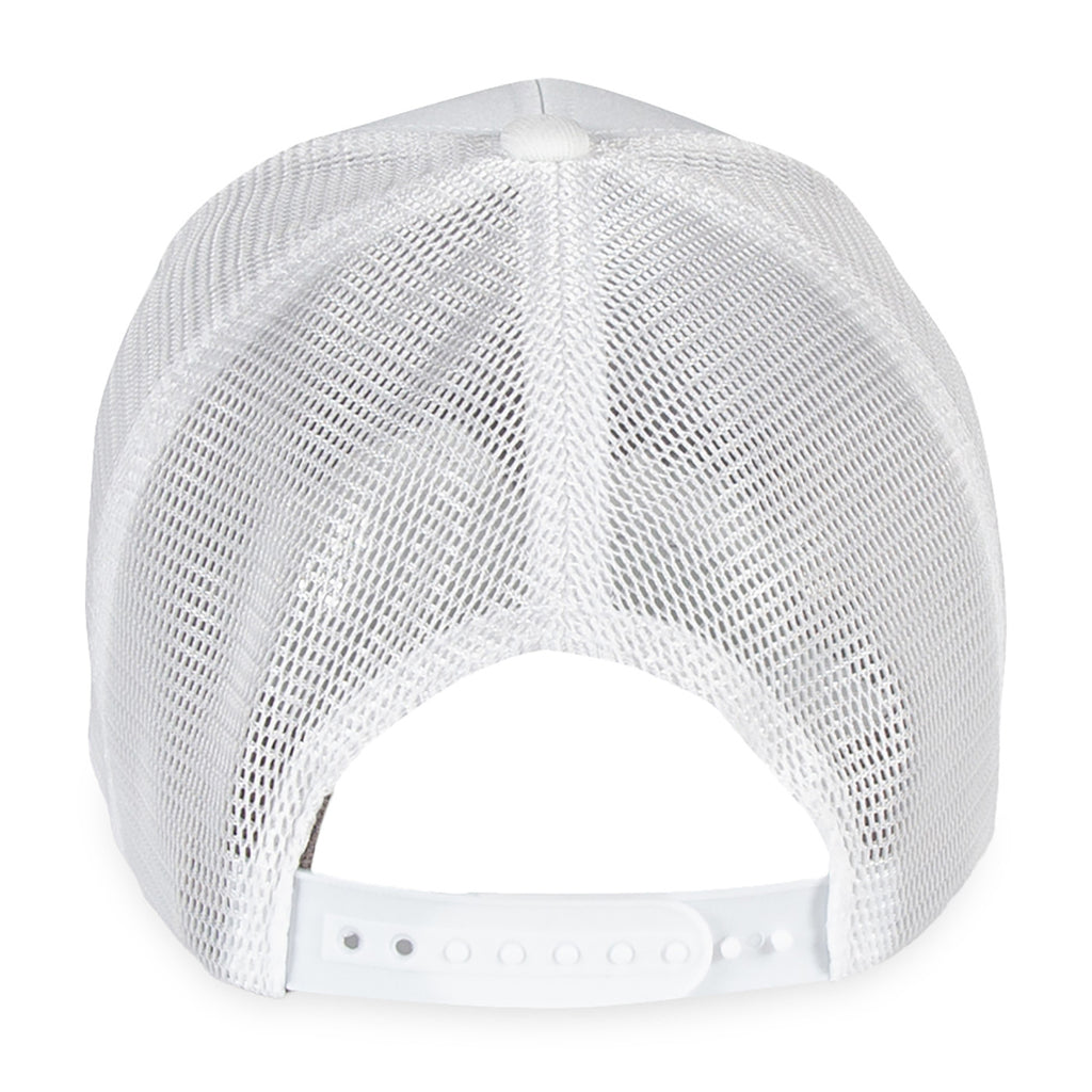 Merrimack Hat Co. Casey Performance Trucker Cap Transfer - White - View 3