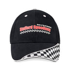 Merrimack Hat Co. Checkered Flag Race Cap Transfer - Black/White - View 2