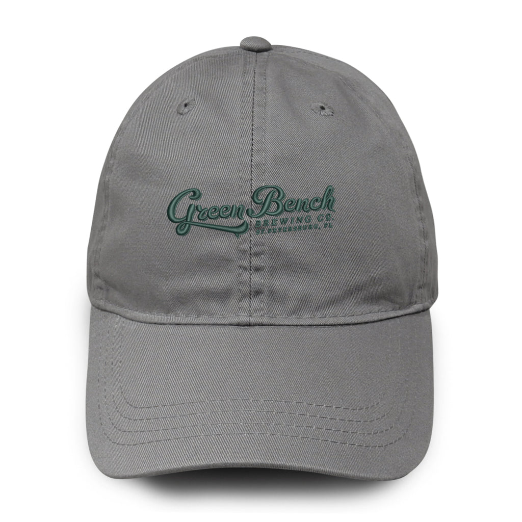 Merrimack Hat Co. Cooper Dad Cap with Buckle Strap Transfer - Grey - View 2