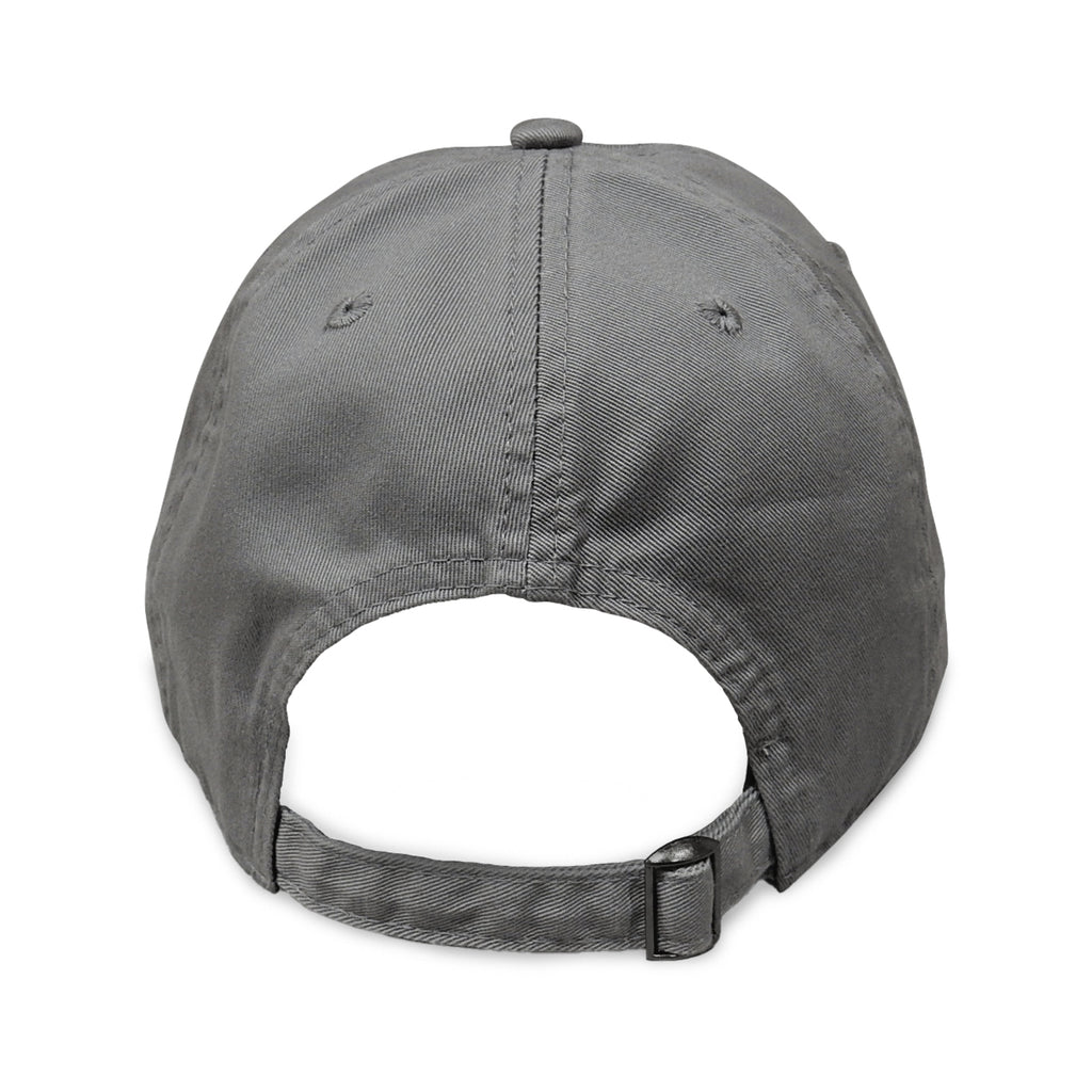 Merrimack Hat Co. Cooper Dad Cap with Buckle Strap Transfer - Grey - View 3