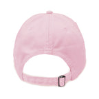 Merrimack Hat Co. Cooper Dad Cap with Buckle Strap Transfer - Pink - View 3
