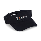 Merrimack Hat Co. Cotton Sun and Sport Visor Embroidery - Black - View 2