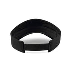 Merrimack Hat Co. Cotton Sun and Sport Visor Embroidery - Black - View 4