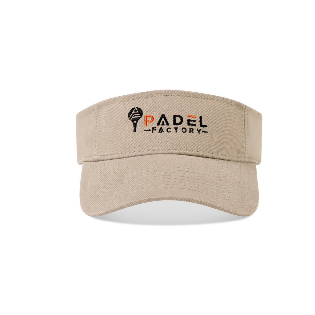 Merrimack Hat Co. Cotton Sun and Sport Visor Embroidery - Khaki - View 2