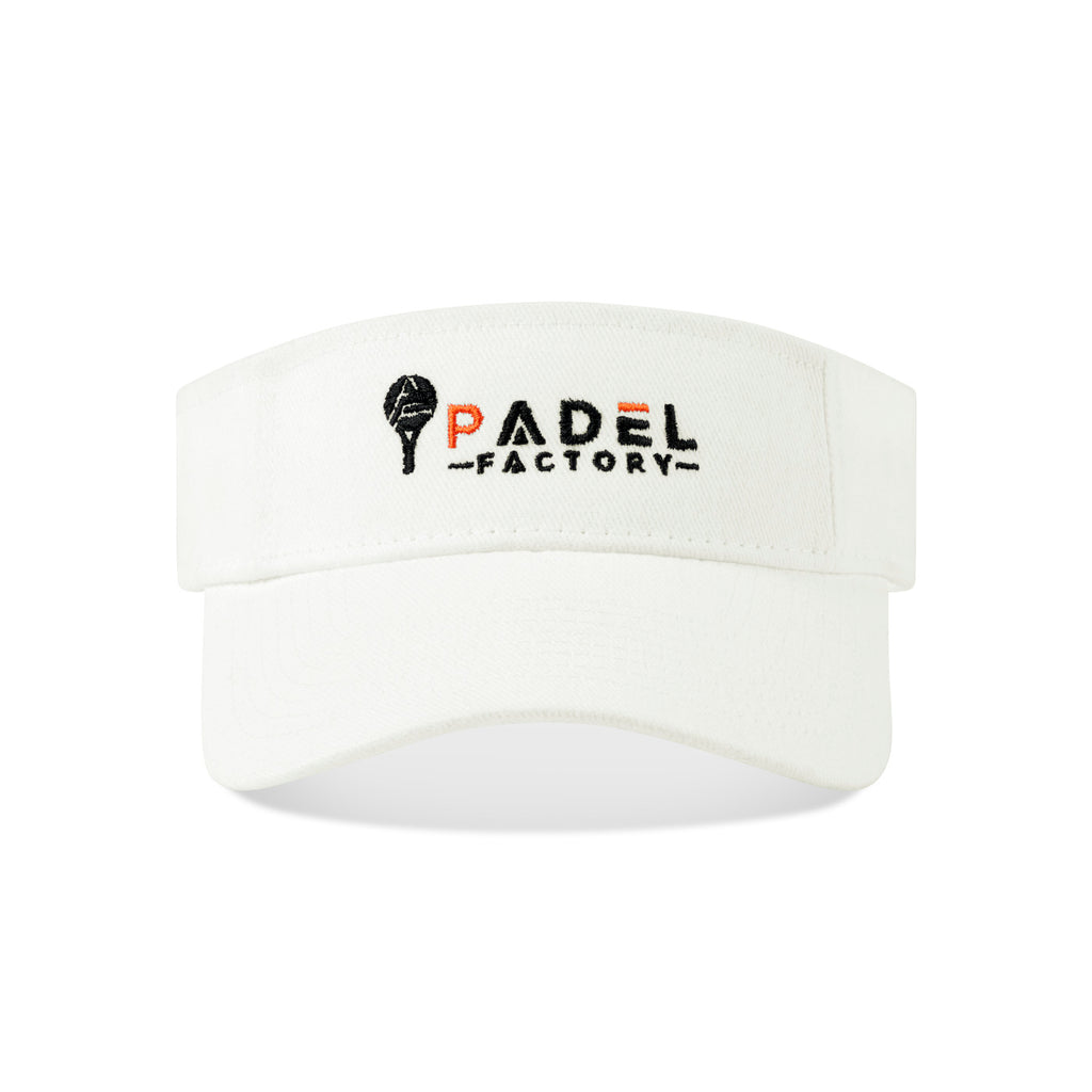 Merrimack Hat Co. Cotton Sun and Sport Visor Embroidery - White - View 2