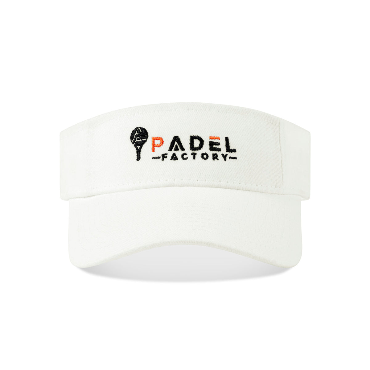 Merrimack Hat Co. Cotton Sun and Sport Visor Embroidery - White - View 2
