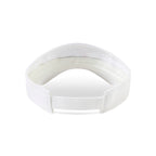 Merrimack Hat Co. Cotton Sun and Sport Visor Embroidery - White - View 3
