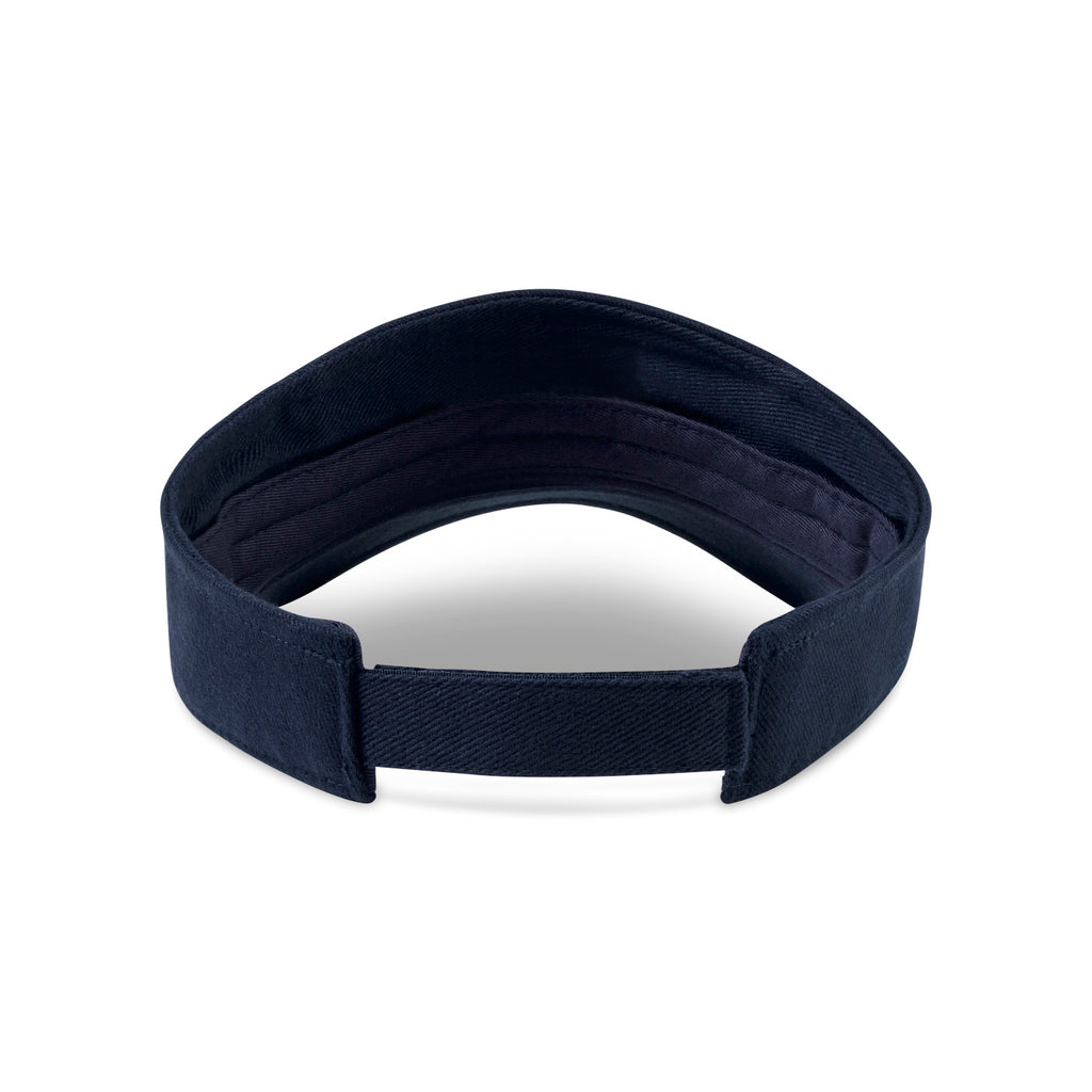 Merrimack Hat Co. Cotton Sun and Sport Visor Transfer - Navy - View 3