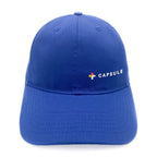 Merrimack Hat Co. Emerson Unstructured Cotton Cap Embroidery - Cobalt - View 2