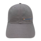 Merrimack Hat Co. Emerson Unstructured Cotton Cap Embroidery - Grey - View 2